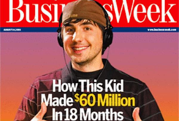 Kevin Rose en la portada de Business Week