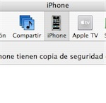 iPhone en iTunes