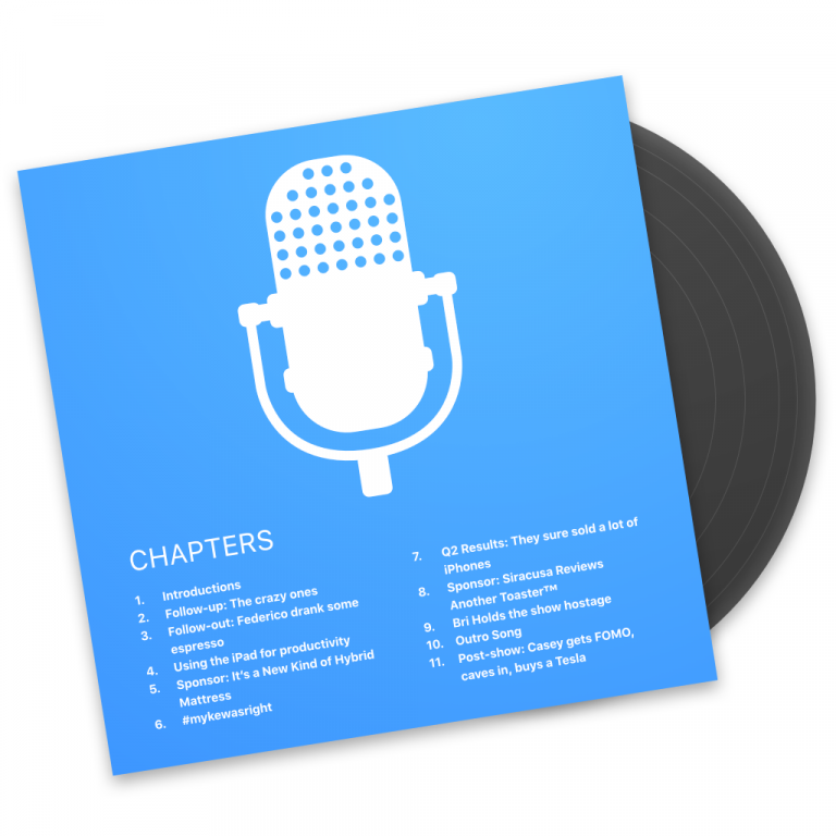 Podcast Chapters para Mac te ayuda a crear episodios dentro de tus podcasts