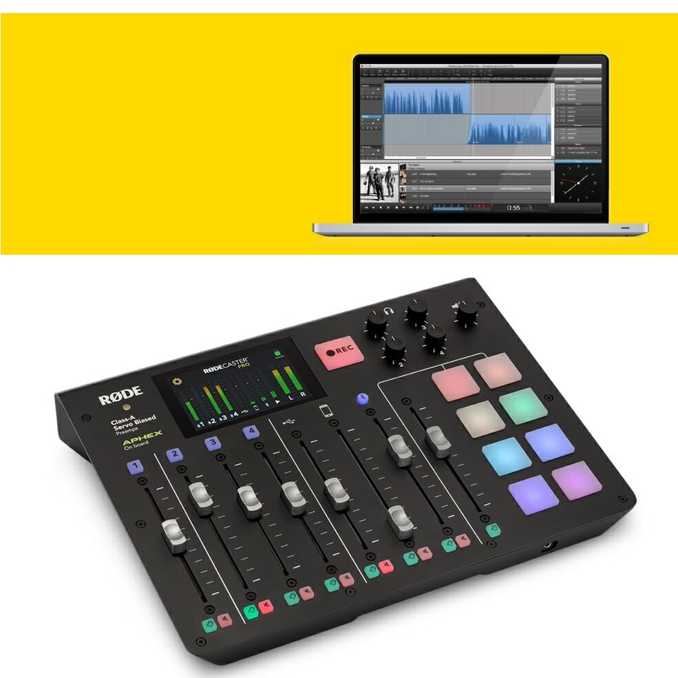Compatibilidad de Hindenburg con la RØDECaster Pro